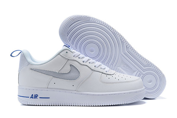 Women's Air Force 1 Low Top White Shoes 051